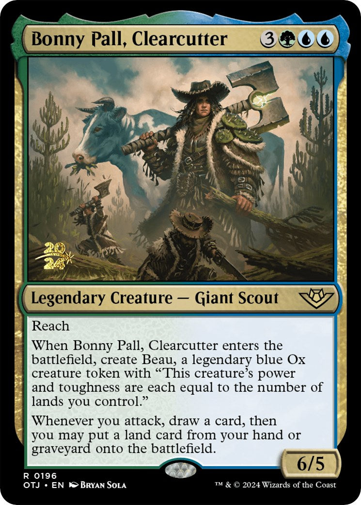 Bonny Pall, Clearcutter [Outlaws of Thunder Junction Prerelease Promos] | Mega City Incorporated