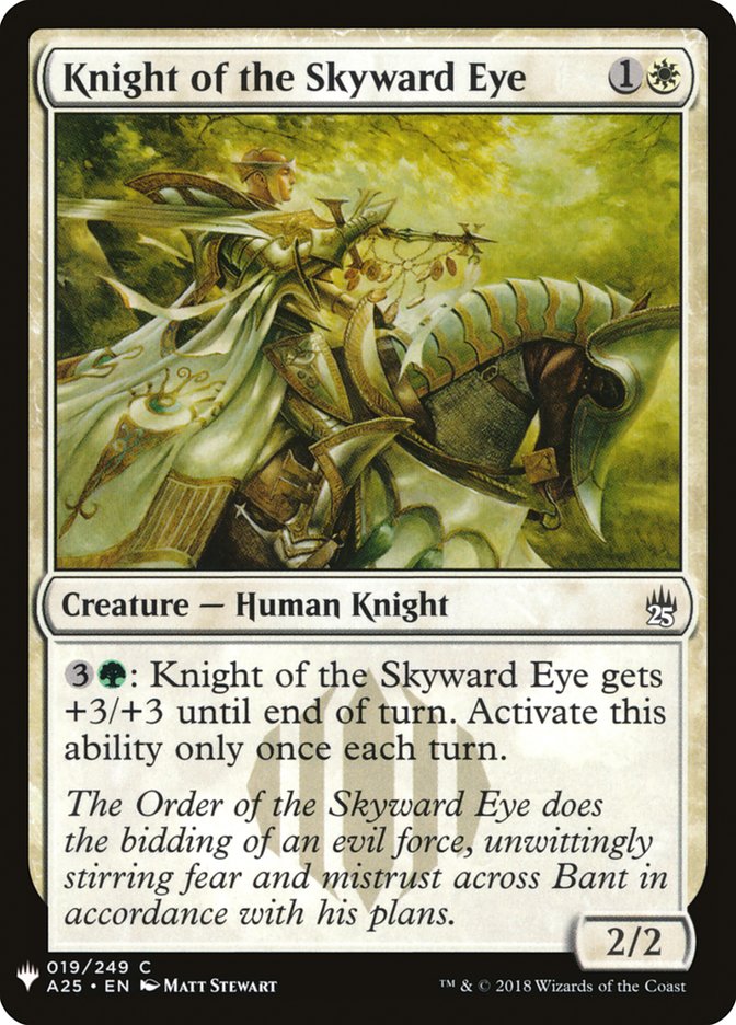 Knight of the Skyward Eye [Mystery Booster] | Mega City Incorporated