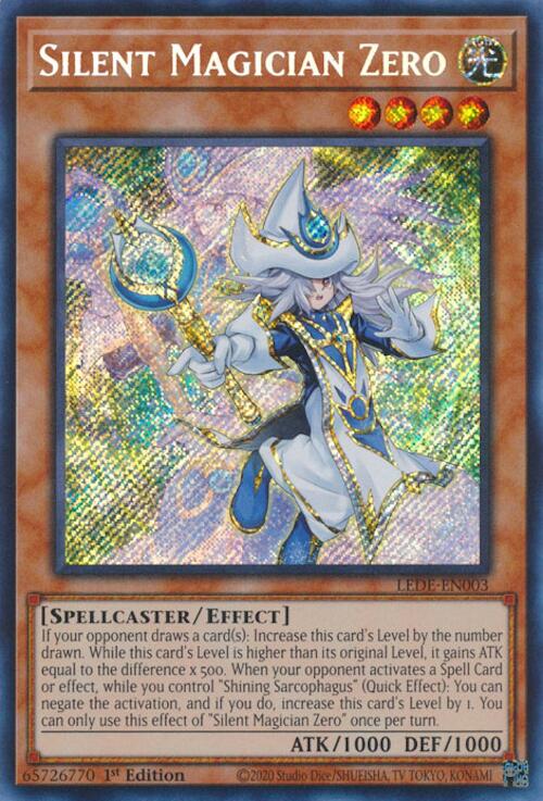 Silent Magician Zero [LEDE-EN003] Secret Rare | Mega City Incorporated