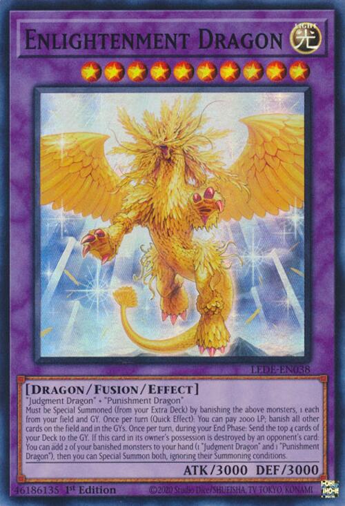 Enlightenment Dragon [LEDE-EN038] Super Rare | Mega City Incorporated