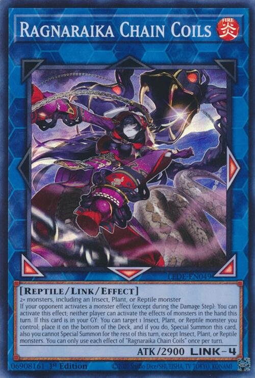 Ragnaraika Chain Coils [LEDE-EN049] Super Rare | Mega City Incorporated