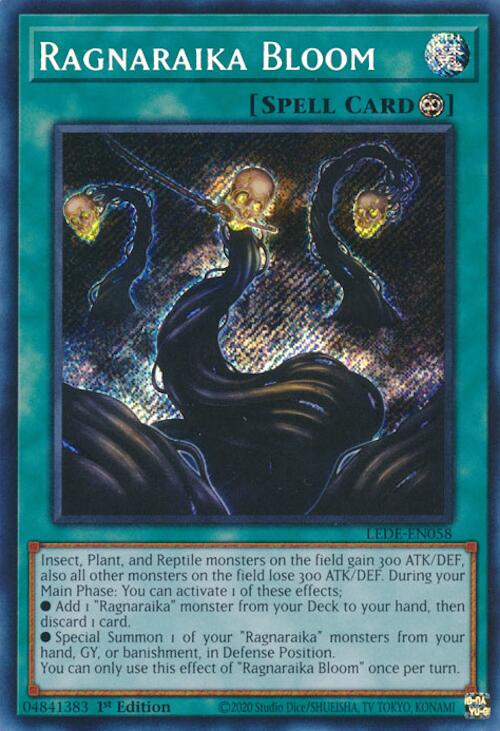 Ragnaraika Bloom [LEDE-EN058] Secret Rare | Mega City Incorporated