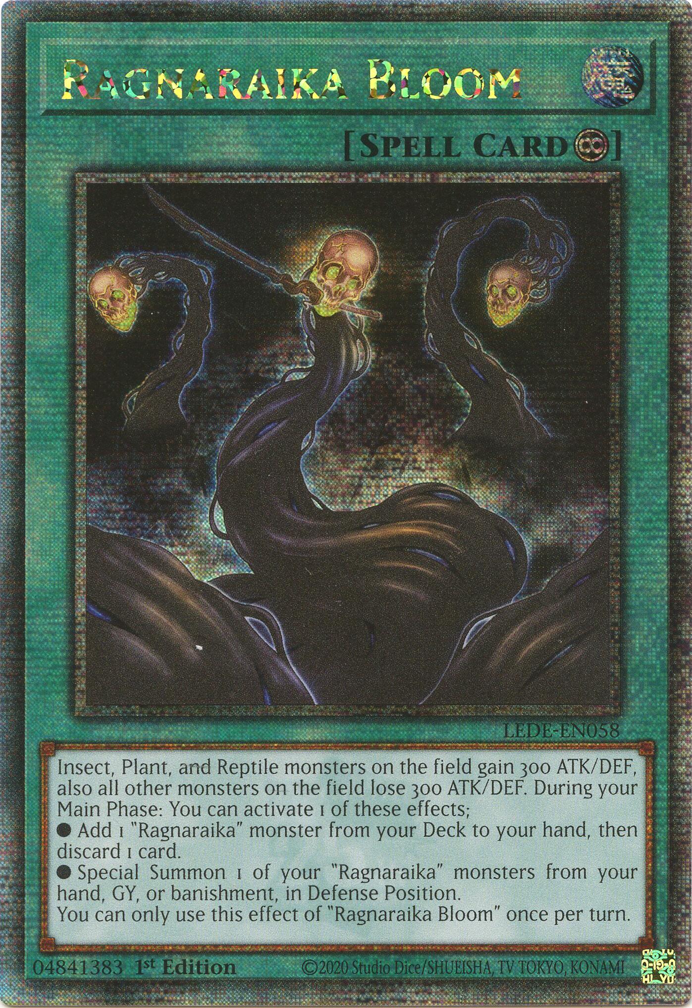 Ragnaraika Bloom (Quarter Century Secret Rare) [LEDE-EN058] Quarter Century Secret Rare | Mega City Incorporated