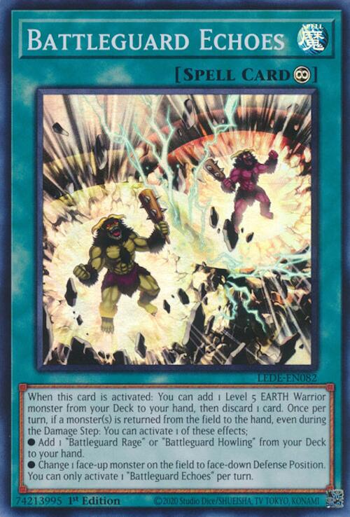 Battleguard Echoes [LEDE-EN082] Super Rare | Mega City Incorporated