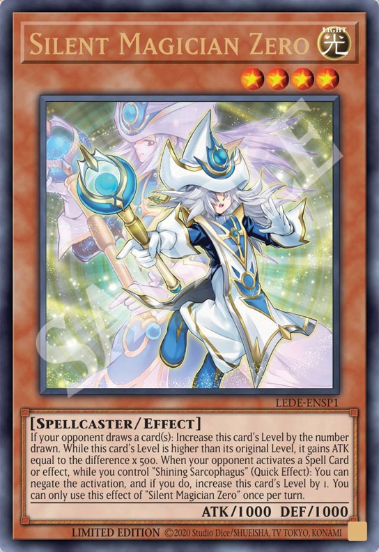 Silent Magician Zero [LEDE-ENSP1] Ultra Rare | Mega City Incorporated