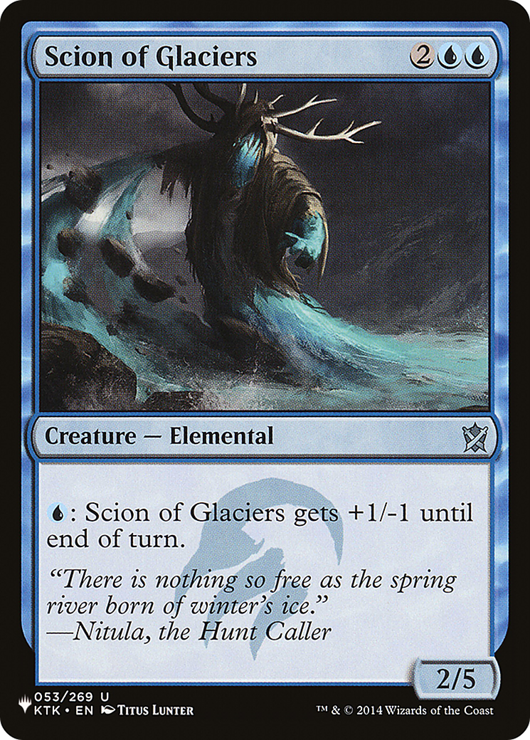 Scion of Glaciers [The List] | Mega City Incorporated