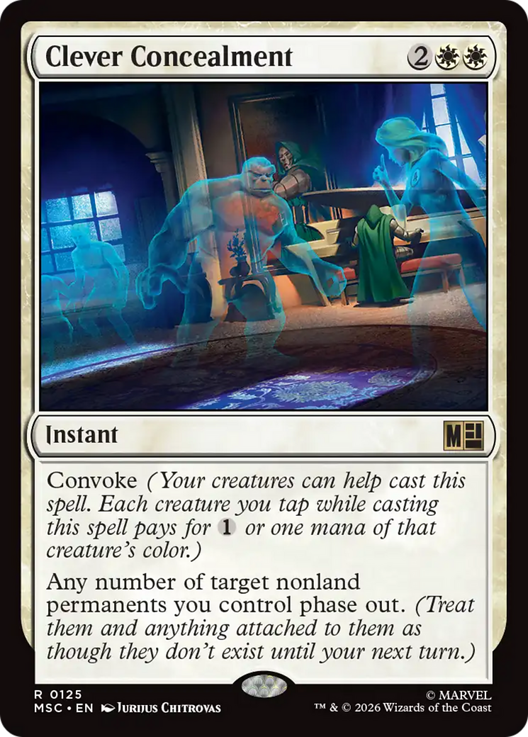 Clever Concealment [Marvel Super Heroes Commander] | Mega City Incorporated