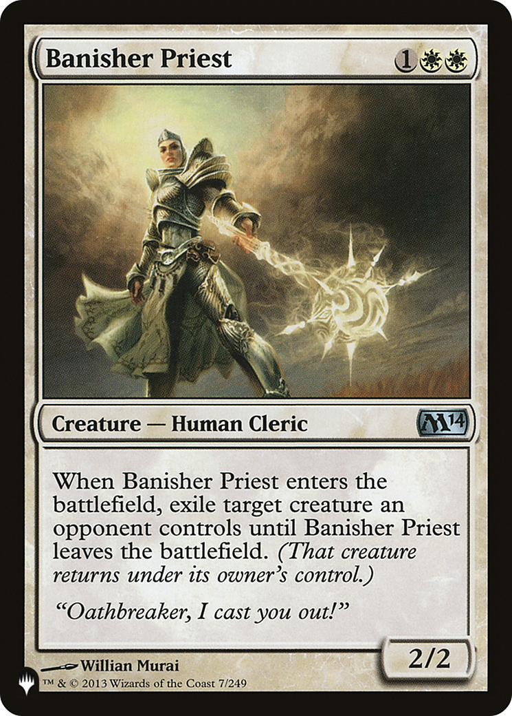 Banisher Priest [The List] | Mega City Incorporated