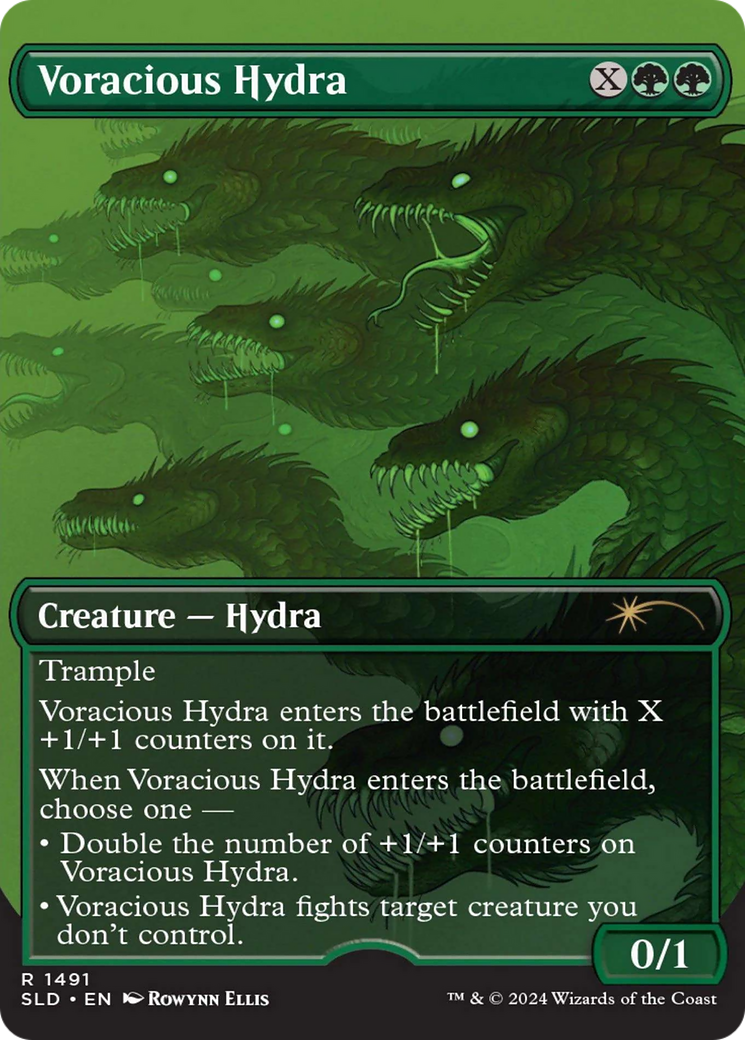 Voracious Hydra (Rainbow Foil) [Secret Lair Drop Series] | Mega City Incorporated