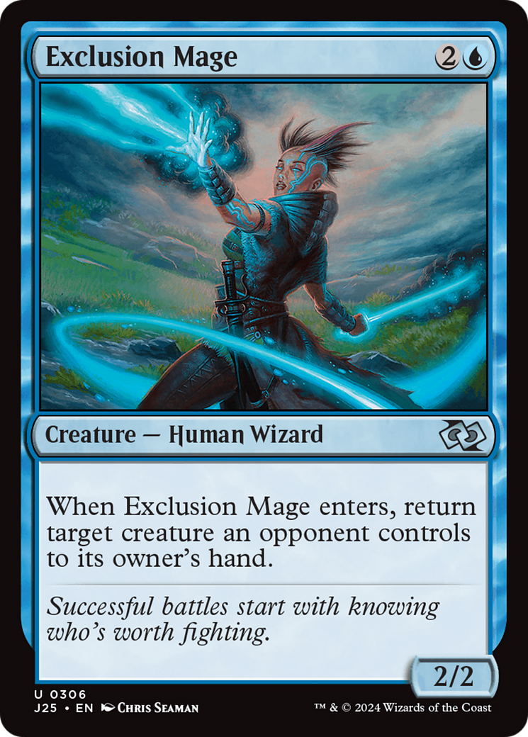 Exclusion Mage [Foundations Jumpstart] | Mega City Incorporated