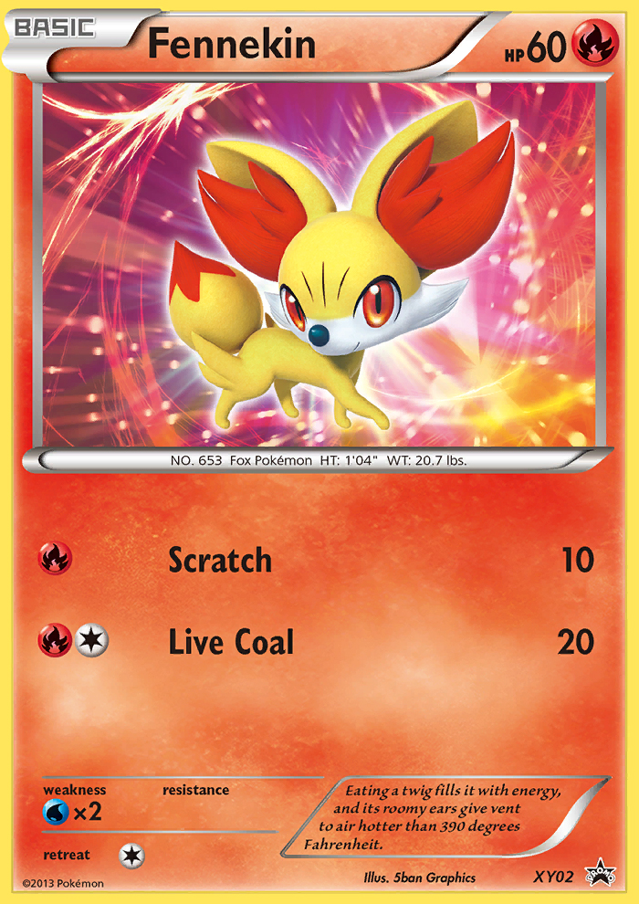 Fennekin (XY02) [XY: Black Star Promos] | Mega City Incorporated