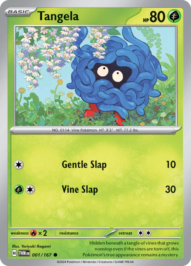 Tangela (001/167) [Scarlet & Violet: Twilight Masquerade] | Mega City Incorporated