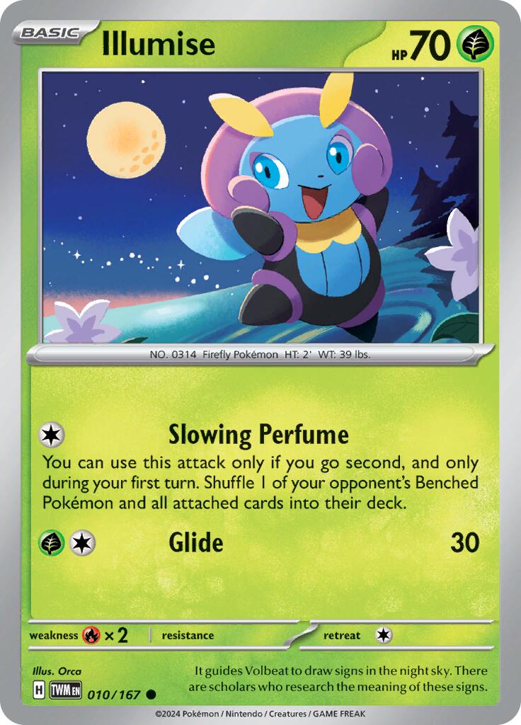 Illumise (010/167) [Scarlet & Violet: Twilight Masquerade] | Mega City Incorporated