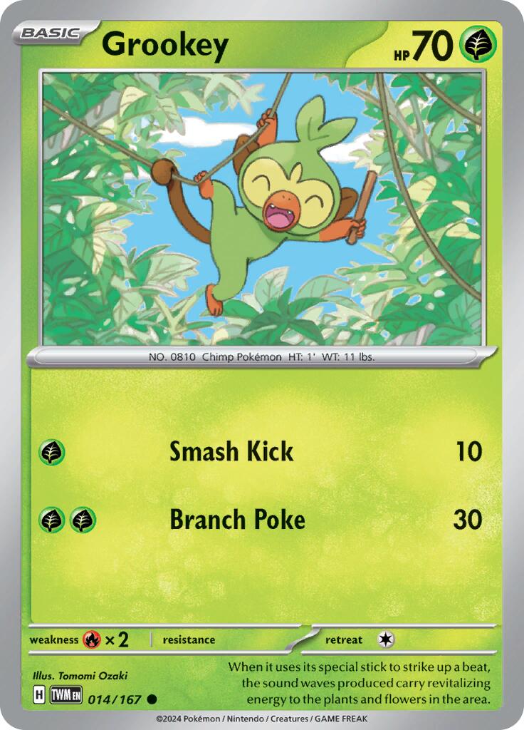 Grookey (014/167) [Scarlet & Violet: Twilight Masquerade] | Mega City Incorporated