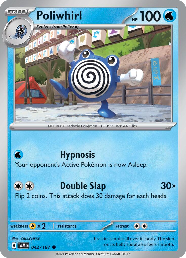 Poliwhirl (042/167) [Scarlet & Violet: Twilight Masquerade] | Mega City Incorporated