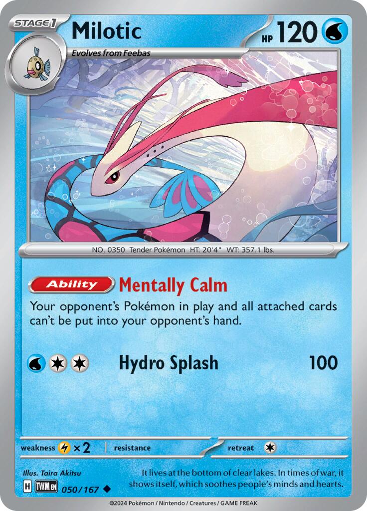 Milotic (050/167) [Scarlet & Violet: Twilight Masquerade] | Mega City Incorporated