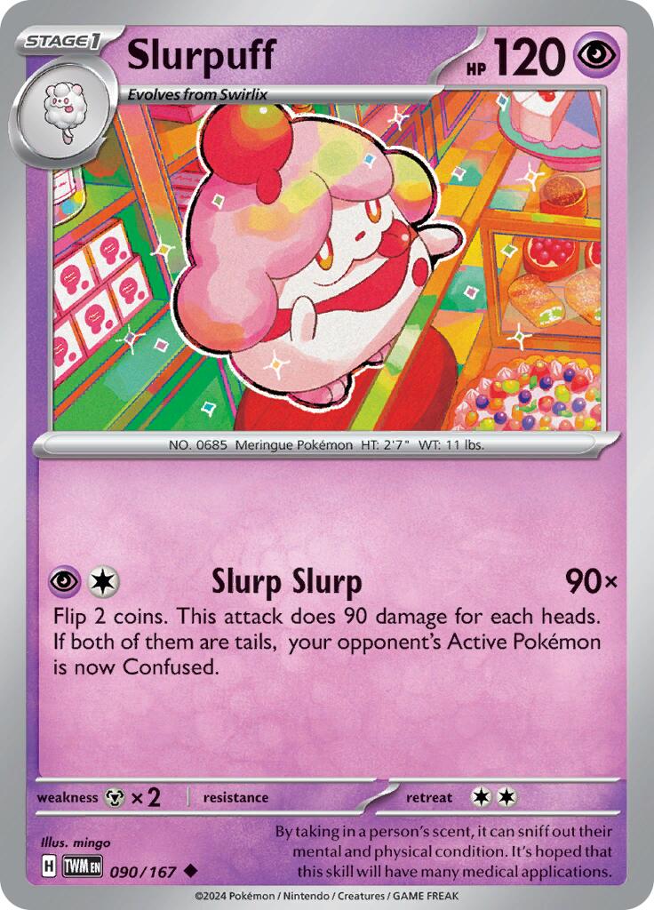 Slurpuff (090/167) [Scarlet & Violet: Twilight Masquerade] | Mega City Incorporated