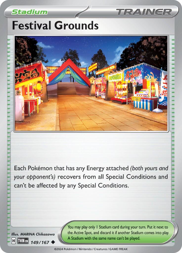 Festival Grounds (149/167) [Scarlet & Violet: Twilight Masquerade] | Mega City Incorporated