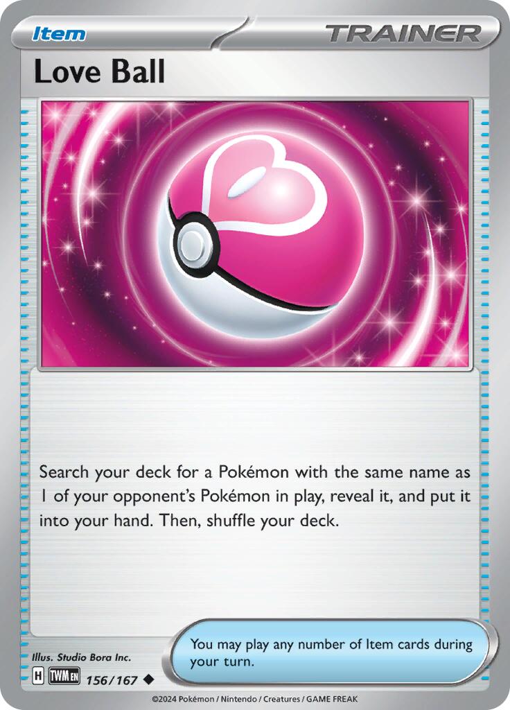 Love Ball (156/167) [Scarlet & Violet: Twilight Masquerade] | Mega City Incorporated