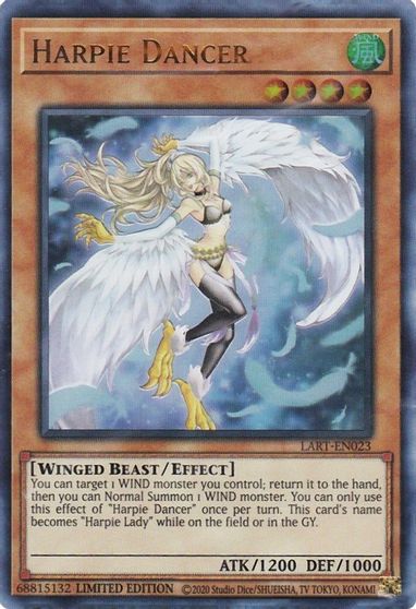 Harpie Dancer [LART-EN023] Ultra Rare | Mega City Incorporated