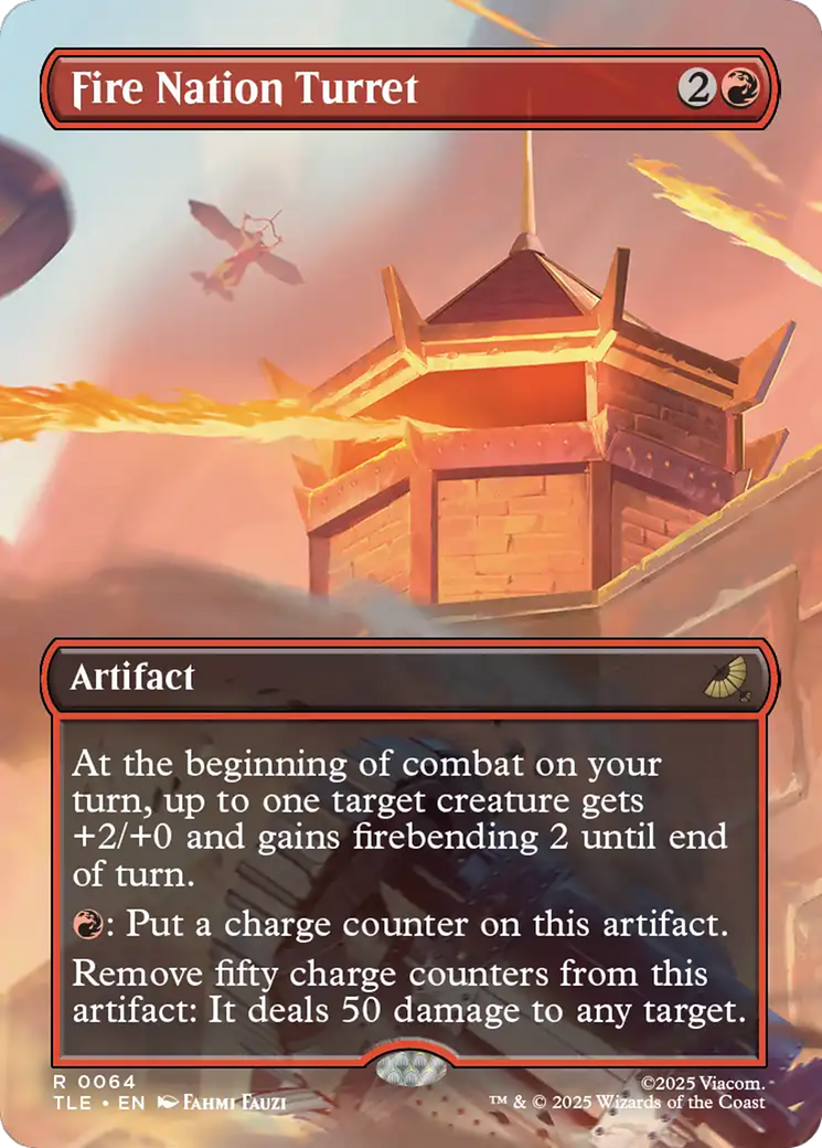 Fire Nation Turret (Borderless) [Avatar: The Last Airbender: Eternal-Legal] | Mega City Incorporated