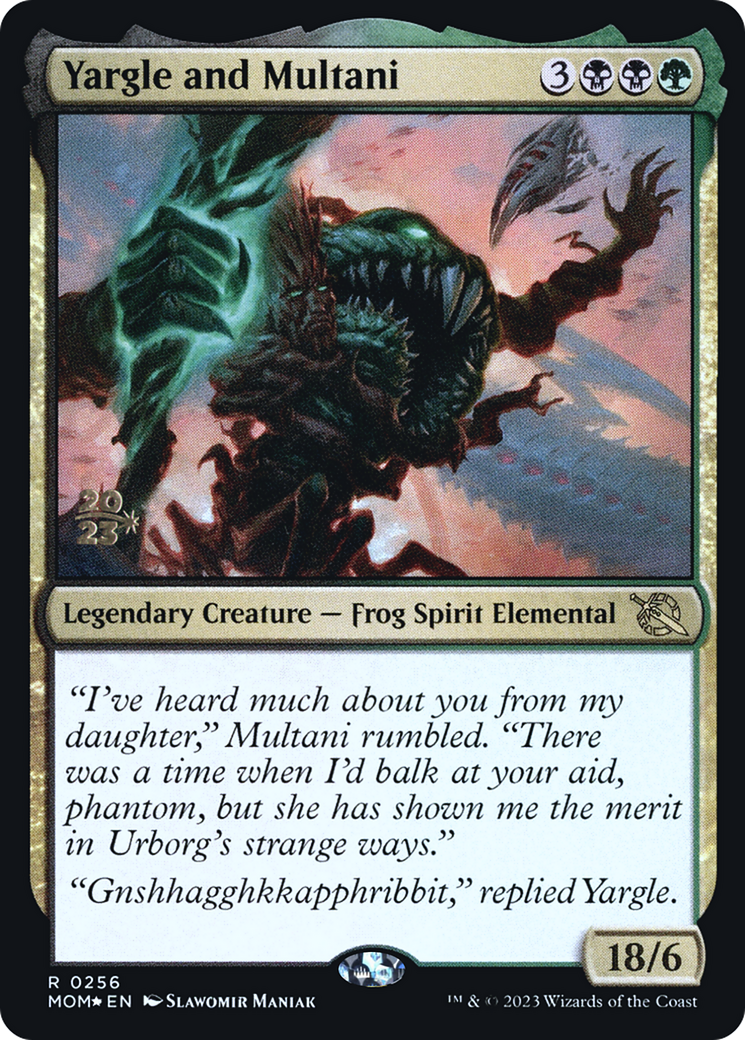 Yargle and Multani [March of the Machine Prerelease Promos] | Mega City Incorporated