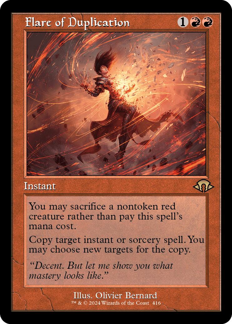 Flare of Duplication (Retro) [Modern Horizons 3] | Mega City Incorporated