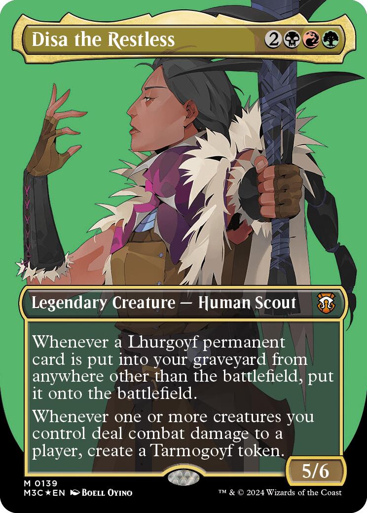 Disa the Restless (Borderless) (Ripple Foil) [Modern Horizons 3 Commander] | Mega City Incorporated