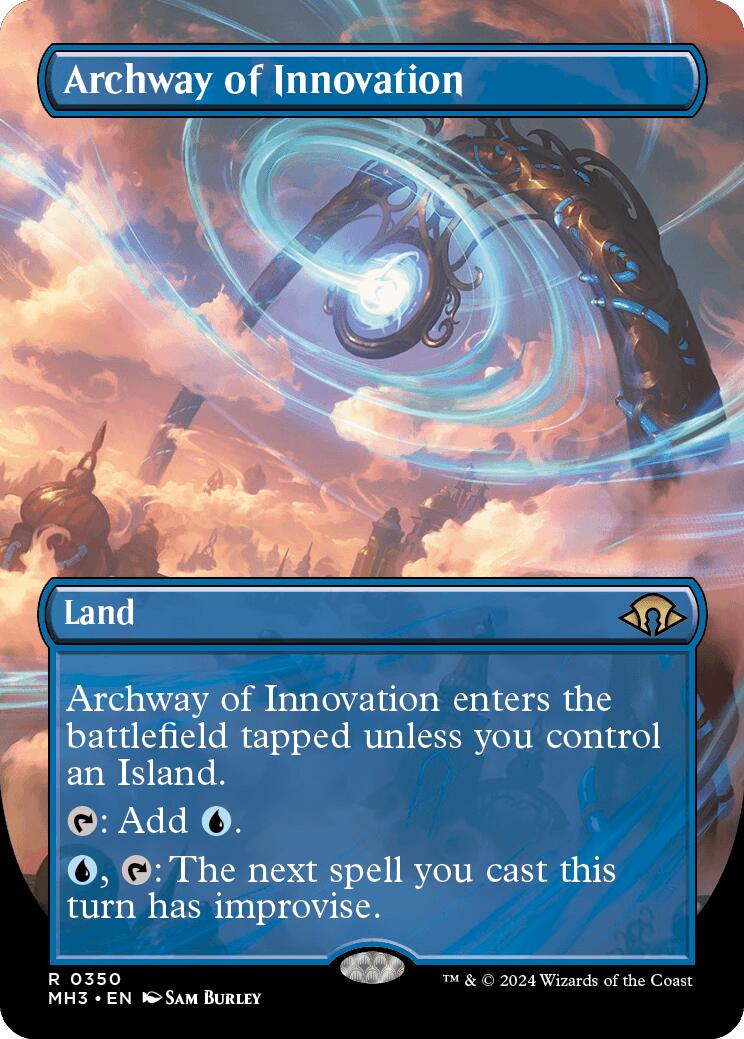 Archway of Innovation (Borderless) [Modern Horizons 3] | Mega City Incorporated