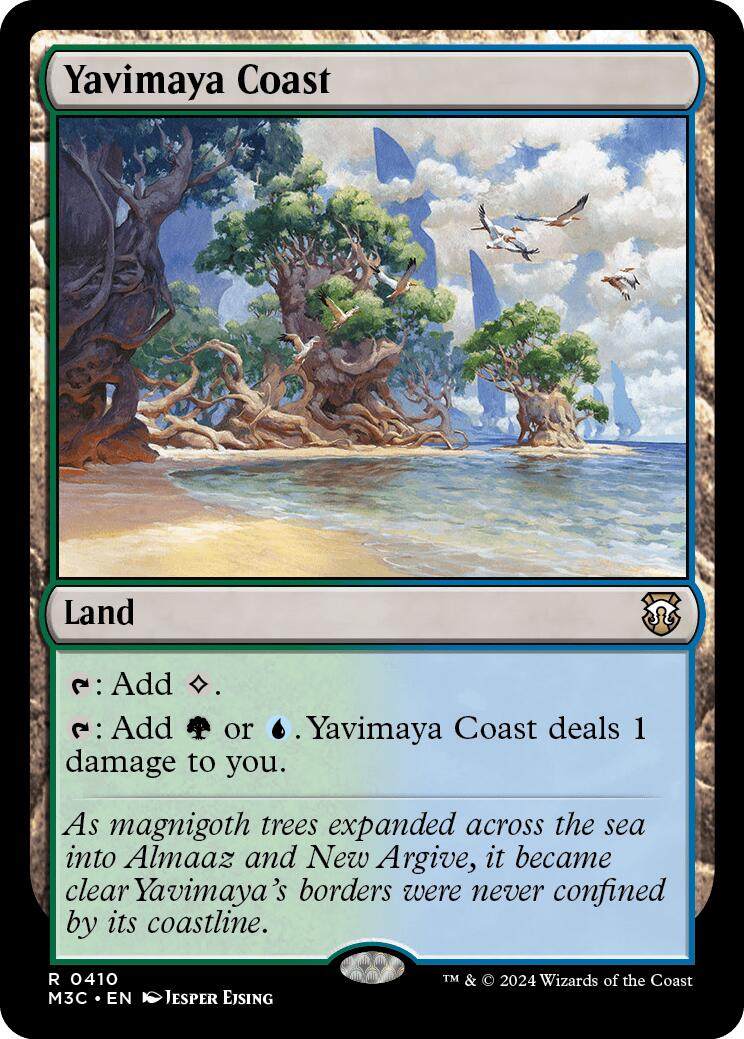 Yavimaya Coast [Modern Horizons 3 Commander] | Mega City Incorporated