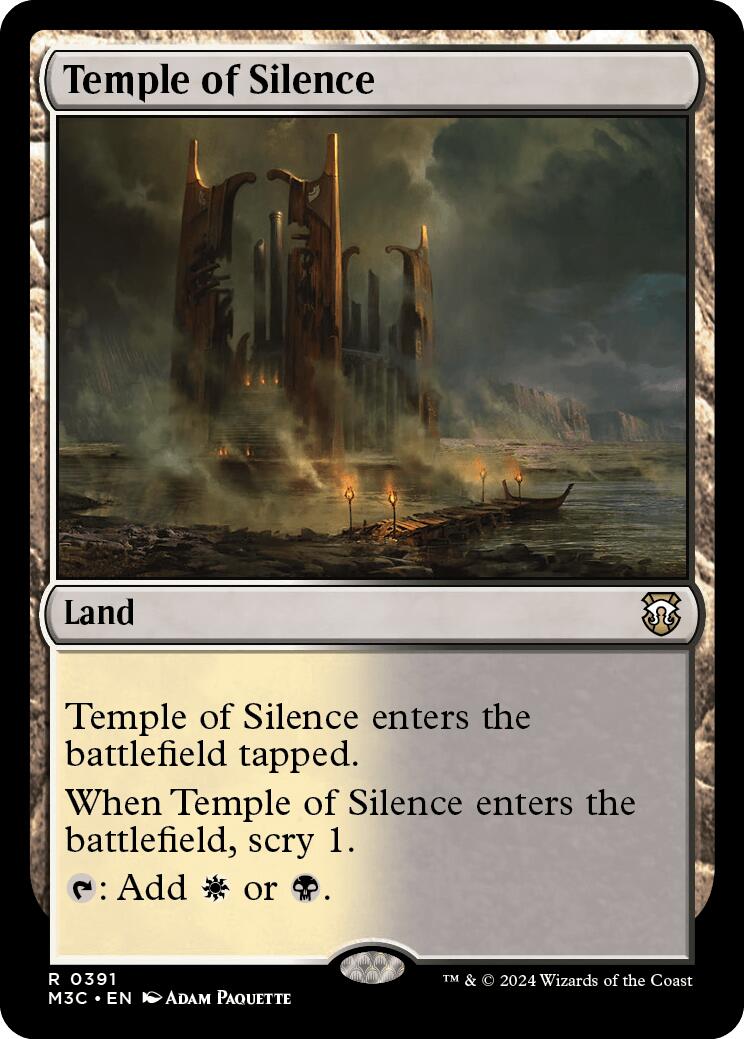 Temple of Silence [Modern Horizons 3 Commander] | Mega City Incorporated