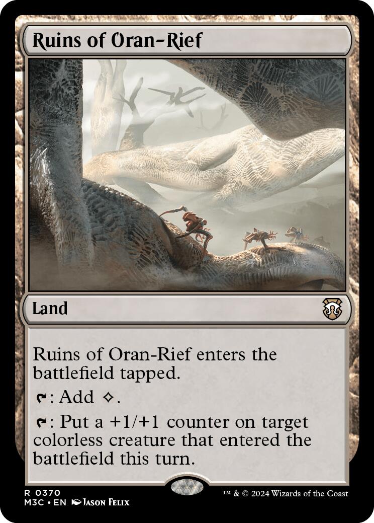 Ruins of Oran-Rief [Modern Horizons 3 Commander] | Mega City Incorporated