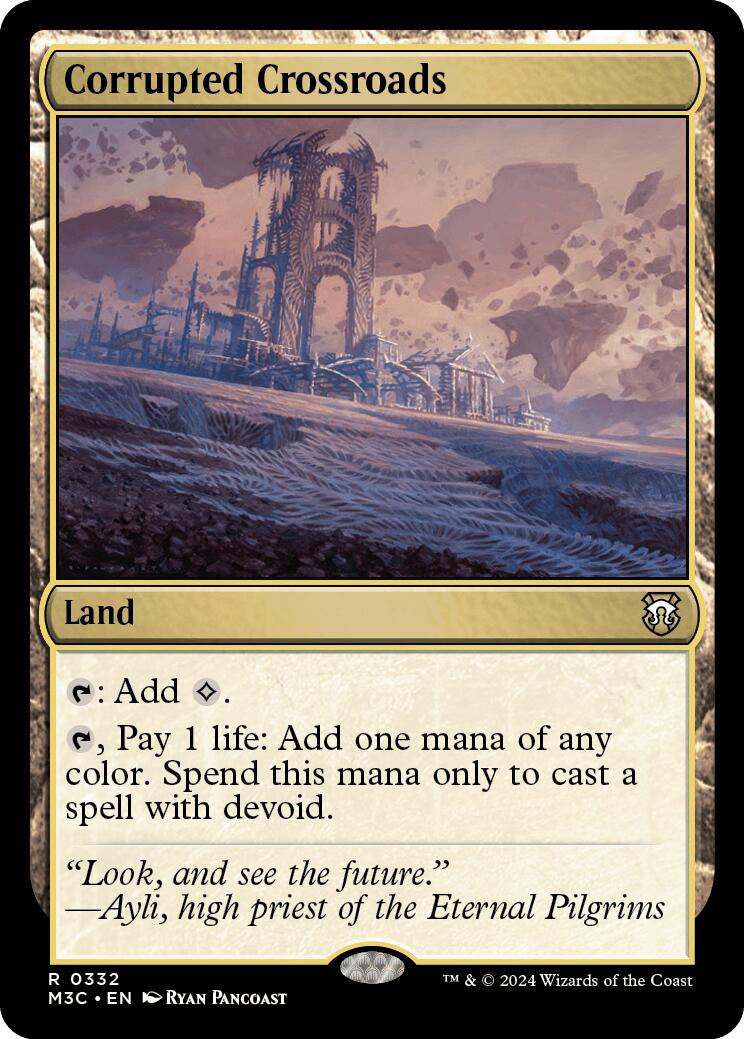 Corrupted Crossroads [Modern Horizons 3 Commander] | Mega City Incorporated