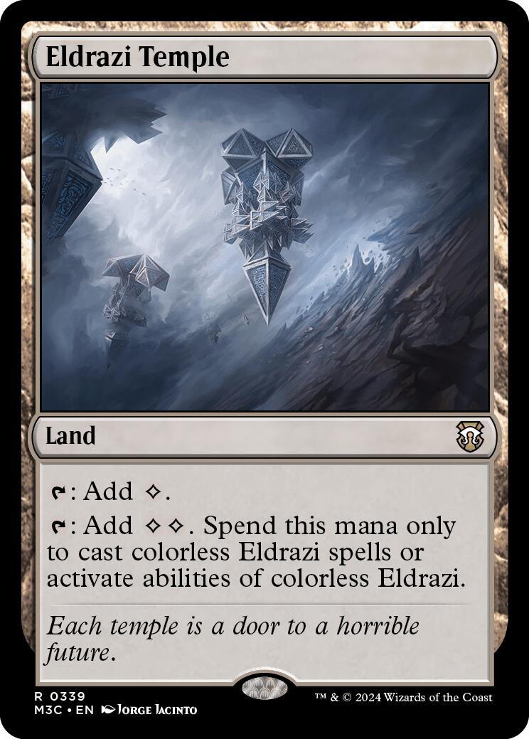 Eldrazi Temple [Modern Horizons 3 Commander] | Mega City Incorporated