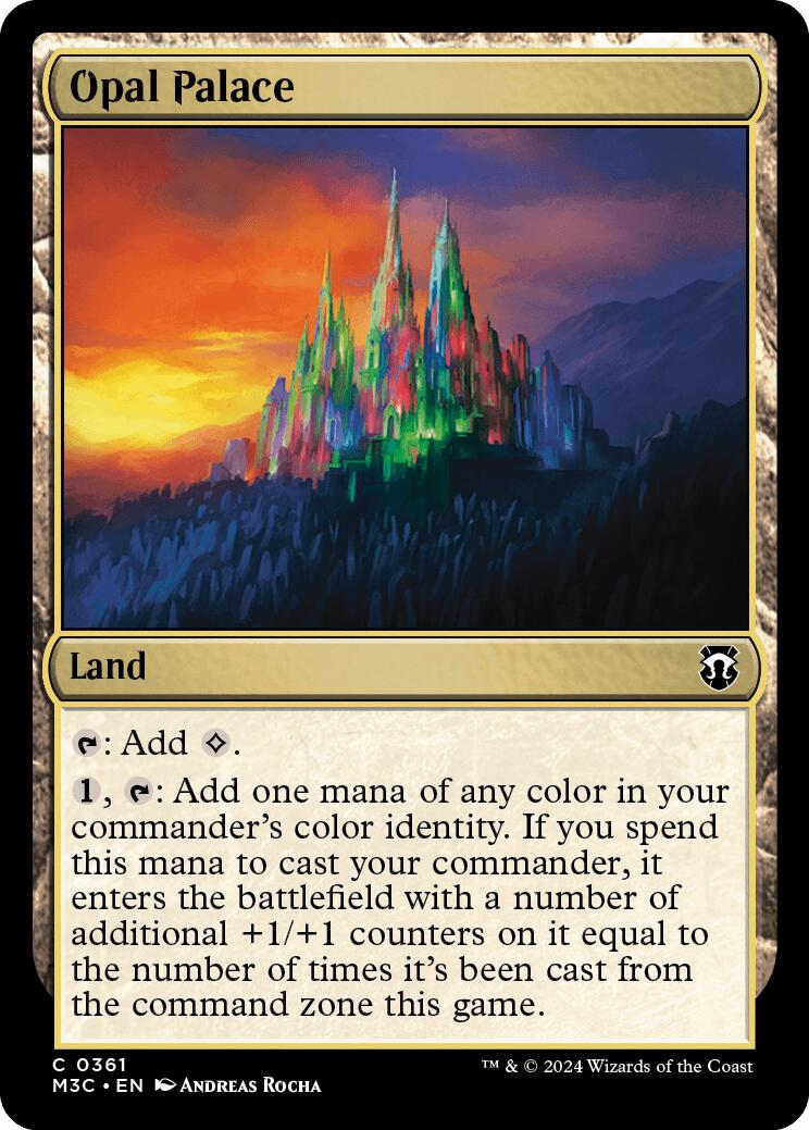 Opal Palace [Modern Horizons 3 Commander] | Mega City Incorporated