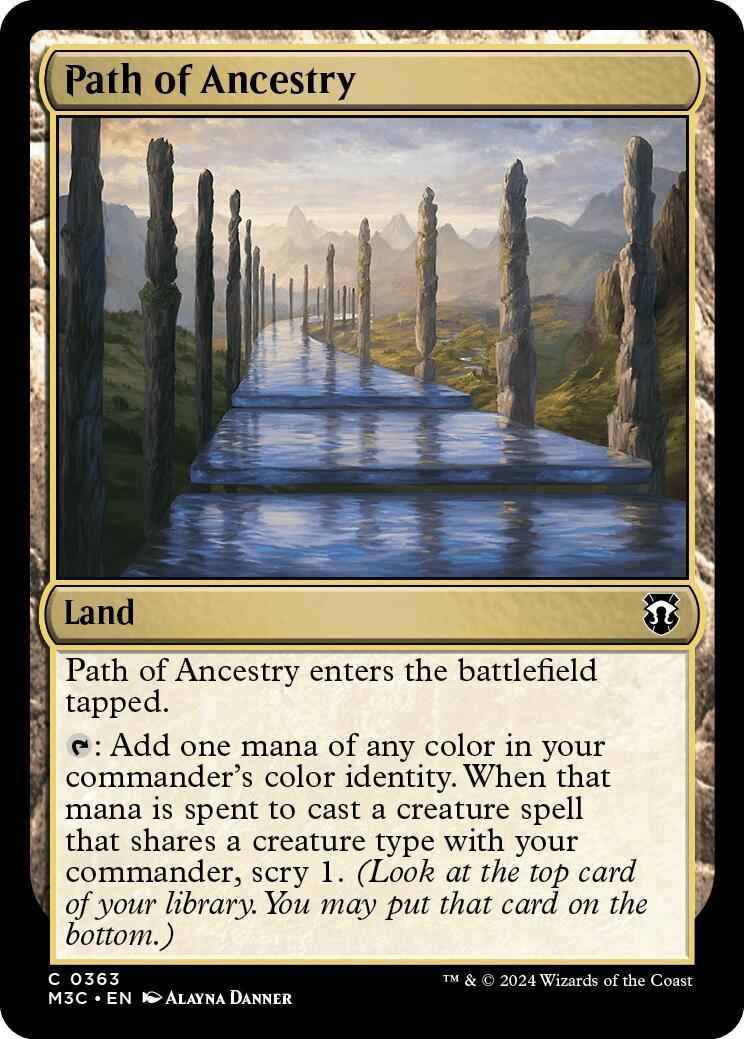 Path of Ancestry [Modern Horizons 3 Commander] | Mega City Incorporated