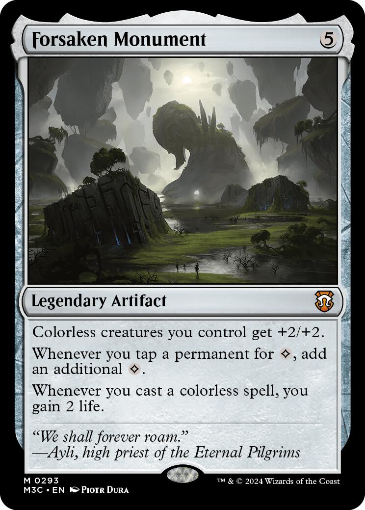 Forsaken Monument [Modern Horizons 3 Commander] | Mega City Incorporated