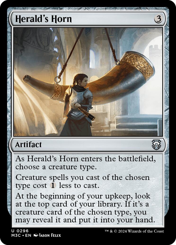 Herald's Horn [Modern Horizons 3 Commander] | Mega City Incorporated