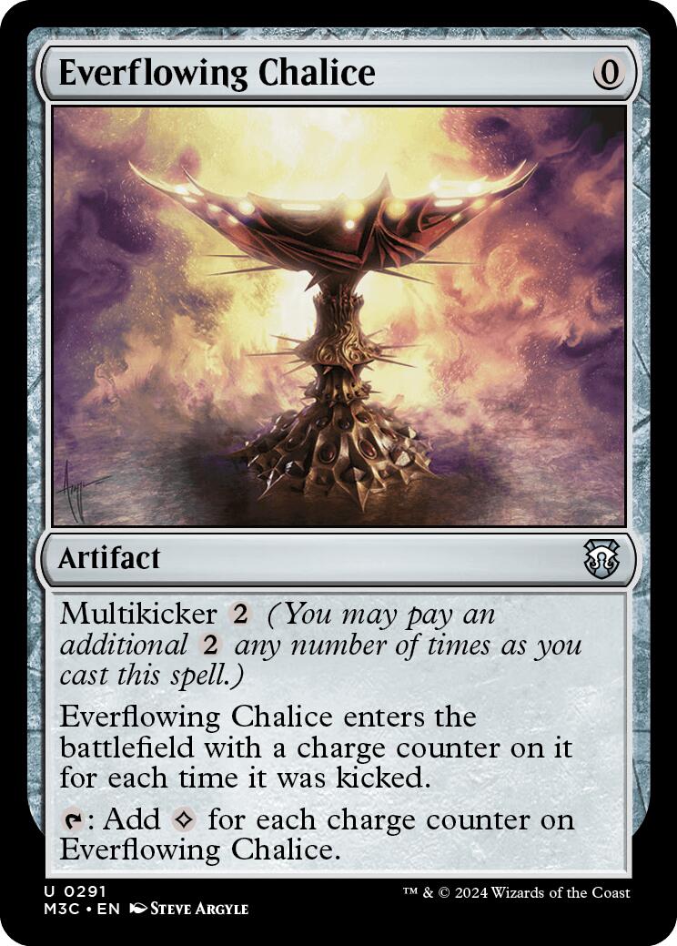 Everflowing Chalice [Modern Horizons 3 Commander] | Mega City Incorporated