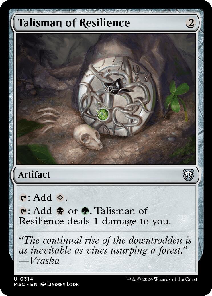 Talisman of Resilience [Modern Horizons 3 Commander] | Mega City Incorporated