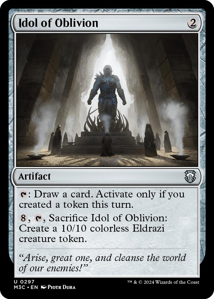 Idol of Oblivion [Modern Horizons 3 Commander] | Mega City Incorporated