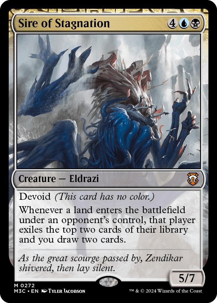 Sire of Stagnation [Modern Horizons 3 Commander] | Mega City Incorporated