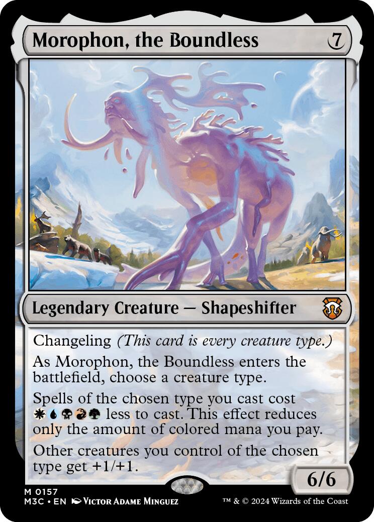 Morophon, the Boundless [Modern Horizons 3 Commander] | Mega City Incorporated