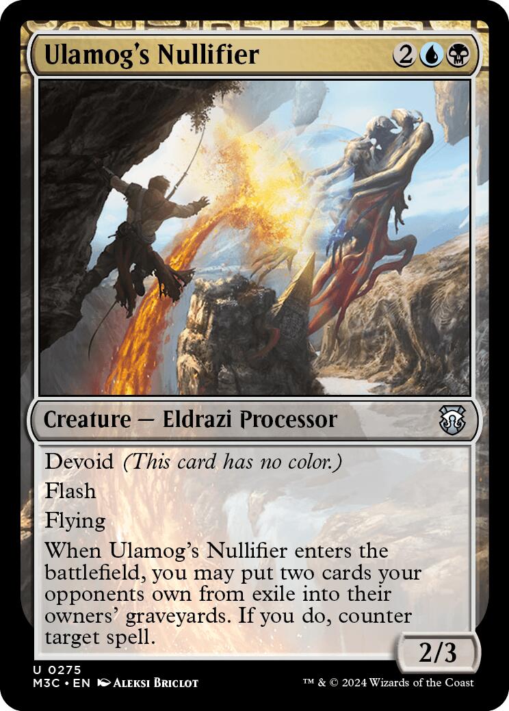 Ulamog's Nullifier [Modern Horizons 3 Commander] | Mega City Incorporated