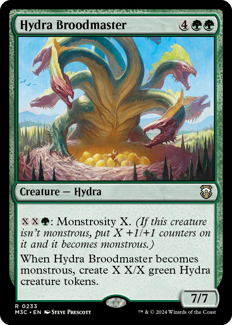 Hydra Broodmaster [Modern Horizons 3 Commander] | Mega City Incorporated