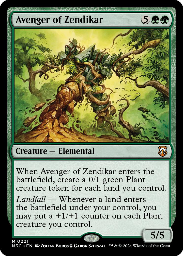 Avenger of Zendikar [Modern Horizons 3 Commander] | Mega City Incorporated