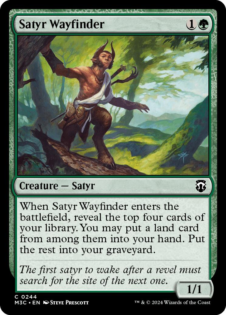 Satyr Wayfinder [Modern Horizons 3 Commander] | Mega City Incorporated