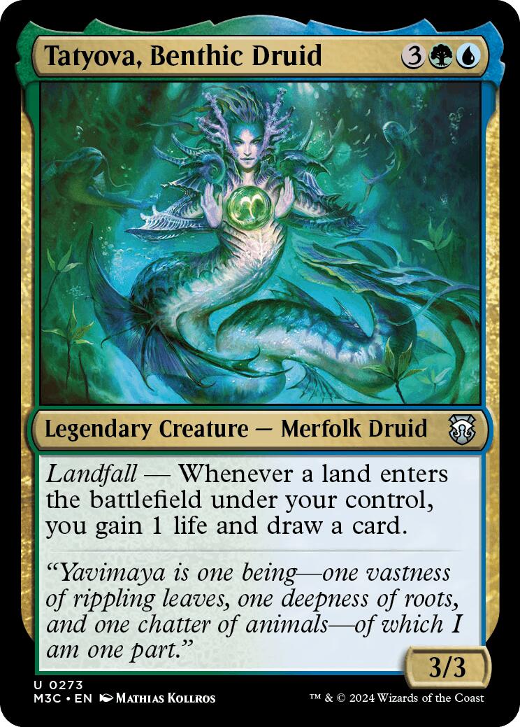 Tatyova, Benthic Druid [Modern Horizons 3 Commander] | Mega City Incorporated