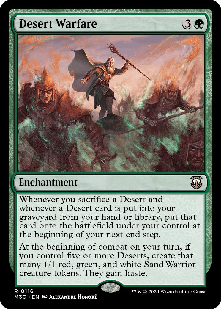 Desert Warfare [Modern Horizons 3 Commander] | Mega City Incorporated