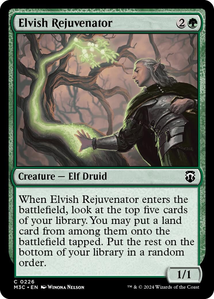 Elvish Rejuvenator [Modern Horizons 3 Commander] | Mega City Incorporated